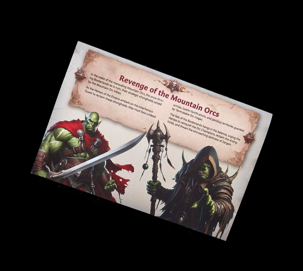 ExtraQuest Revenge of the Mountain Orcs Expansion **ENGLISH** (Heroquest 2021)