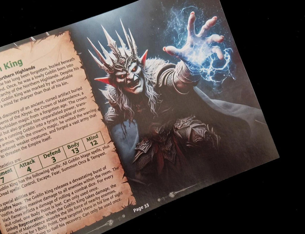 ExtraQuest Rise of the Goblin King Expansion **ENGLISH ONLY** (Heroquest First Light 2025 Edition)
