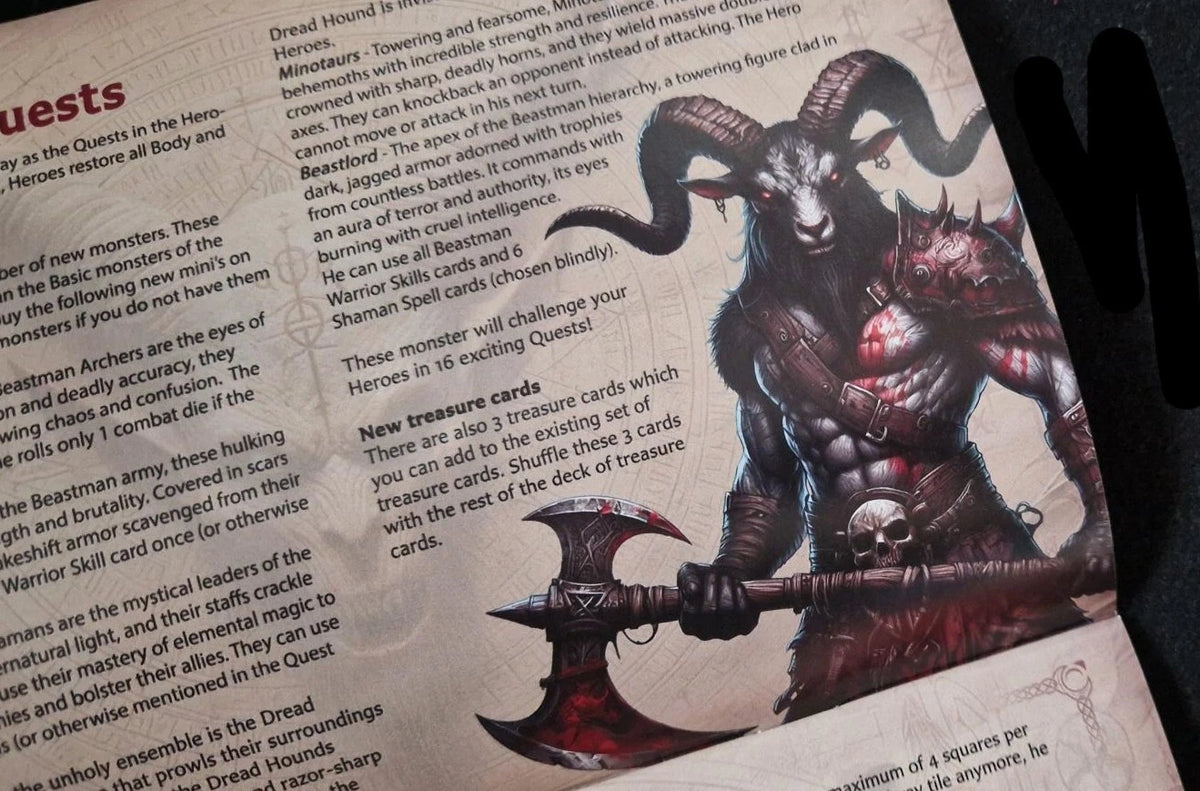 ExtraQuest Dawn of the Beastman Expansion **ENGLISH ONLY** (Heroquest 2021 Edition)