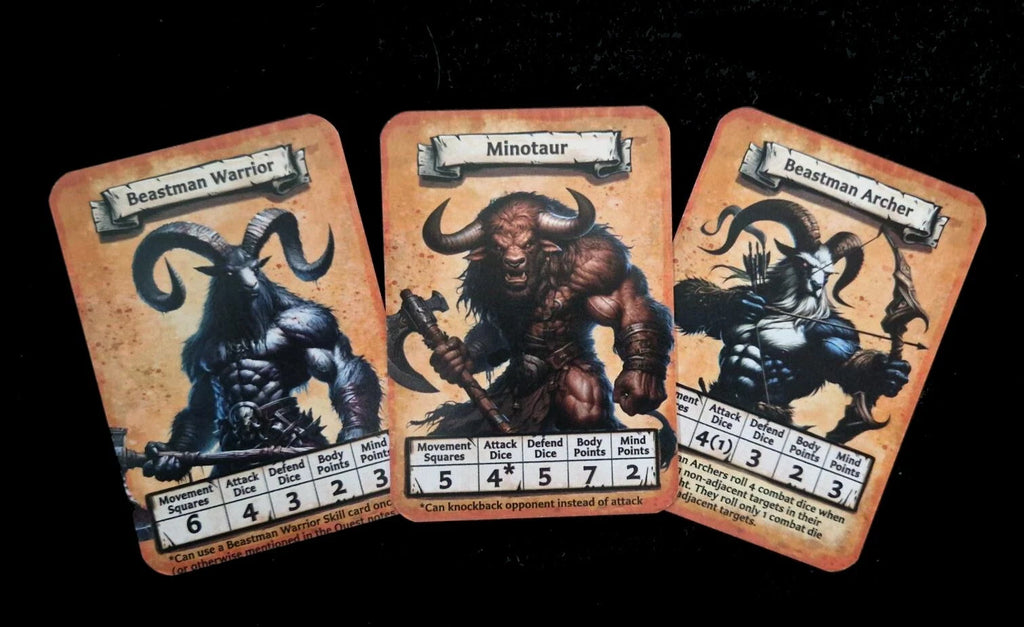 ExtraQuest Dawn of the Beastman Expansion **ENGLISH ONLY** (Heroquest 2021 Edition)