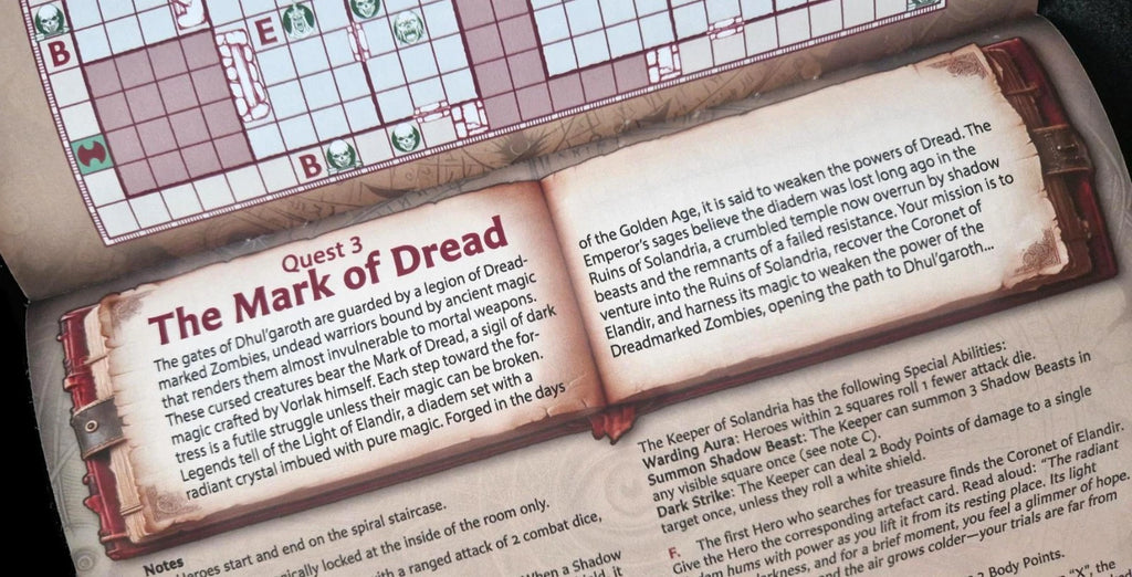 ExtraQuest Hunt for the Fallen Archmage Expansion **ENGLISH ONLY** (Heroquest 2021 Edition)
