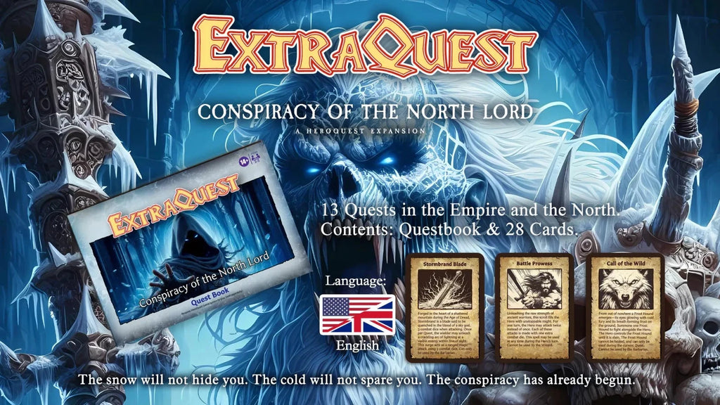 ExtraQuest Conspiracy of the North Lord Expansion **ENGLISH ONLY** (Heroquest 2021 Edition)
