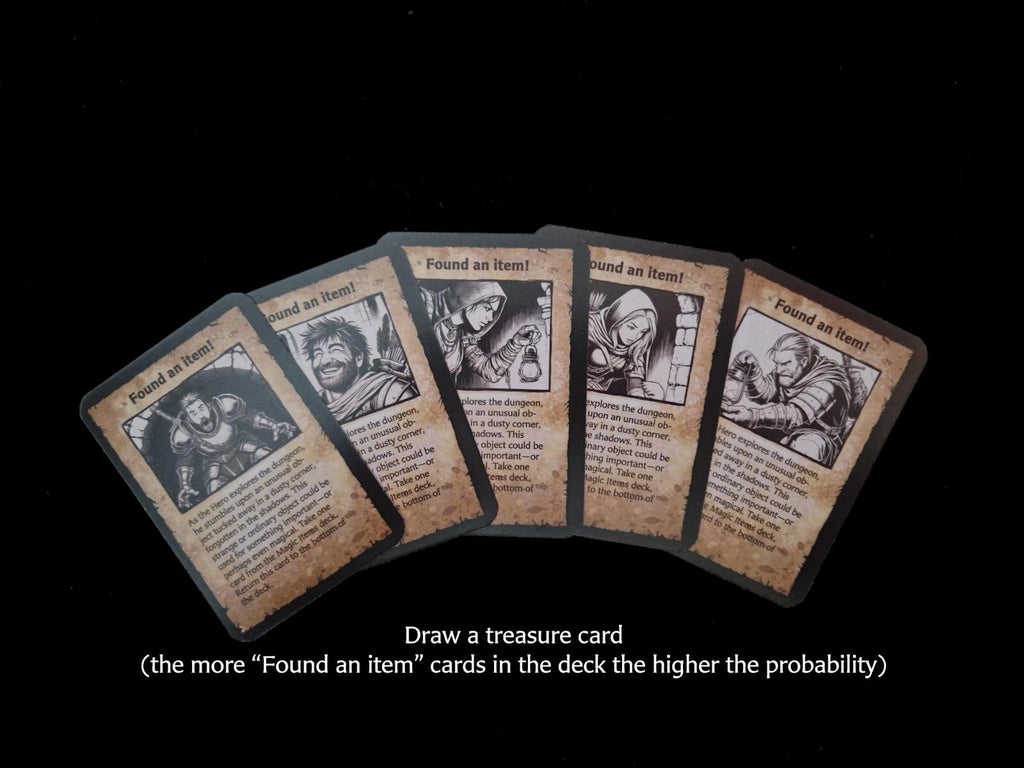 ExtraQuest Combine Unique Equipment card set **ENGLISH ONLY** (Heroquest 2021 Edition)