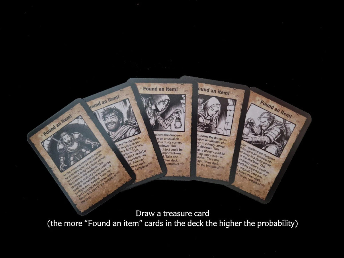 ExtraQuest Combine Unique Equipment card set **ENGLISH ONLY** (Heroquest 2021 Edition)