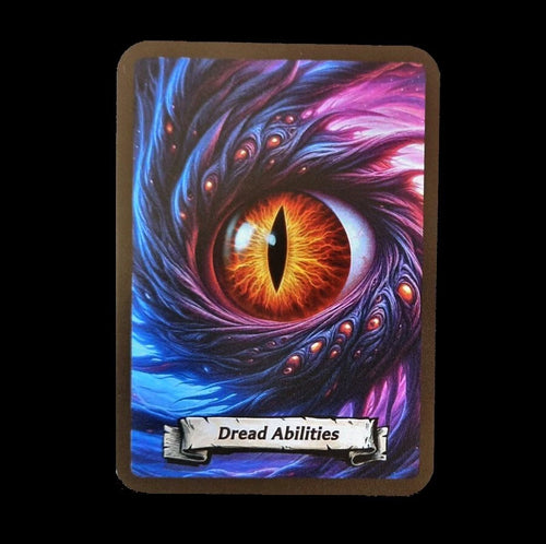 ExtraQuest Dread Abilities cards **ENGLISH ONLY** (Heroquest 2021 Edition)