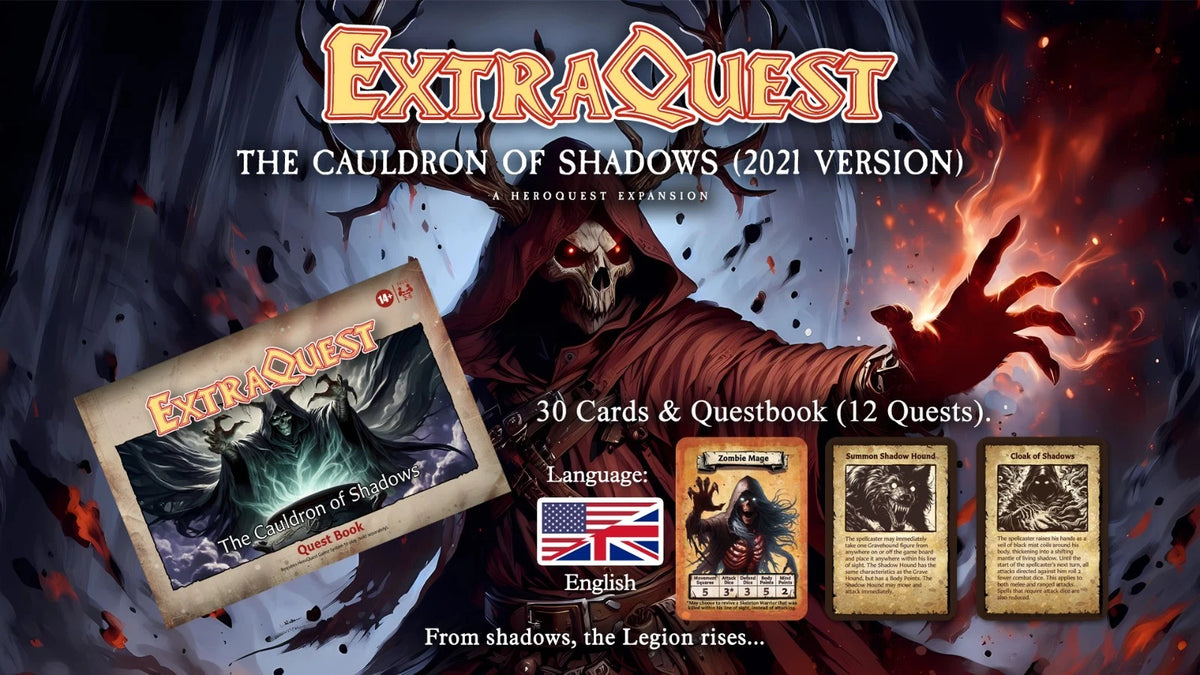 ExtraQuest The Cauldron of Shadows **ENGLISH ONLY** (Heroquest 2021 Edition)
