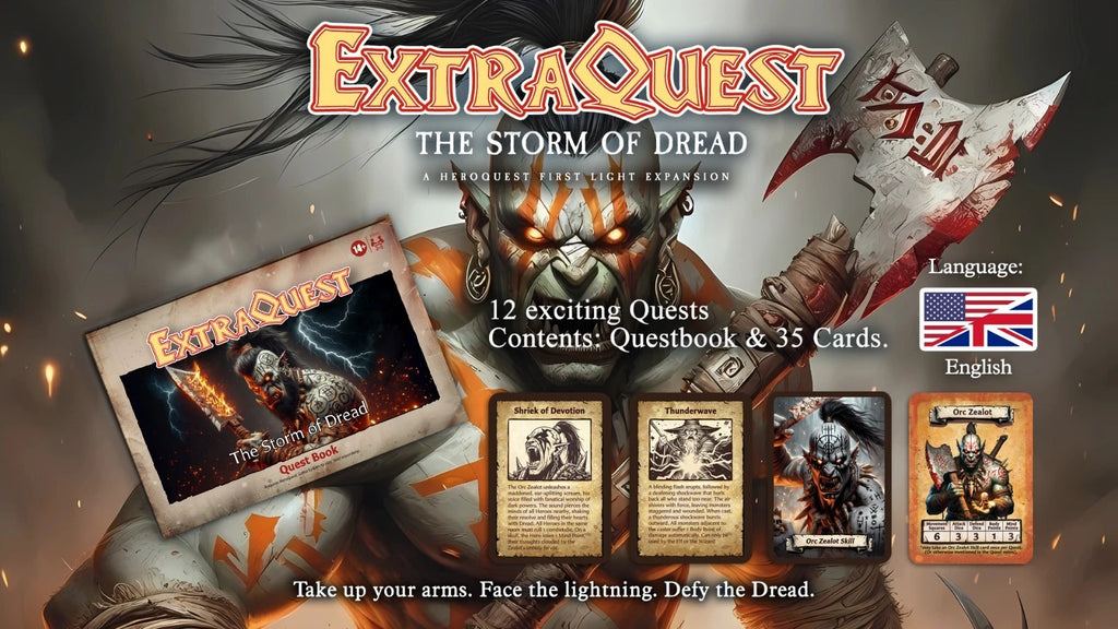 ExtraQuest Storm of Dread Expansion **ENGLISH ONLY** (Heroquest 2021 Edition)