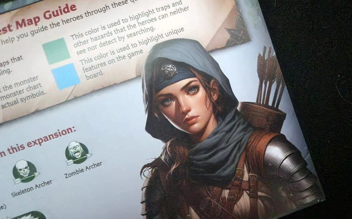 ExtraQuest Whispers of the Undead Army Expansion **ENGLISH ONLY** (Heroquest 2021 Edition)