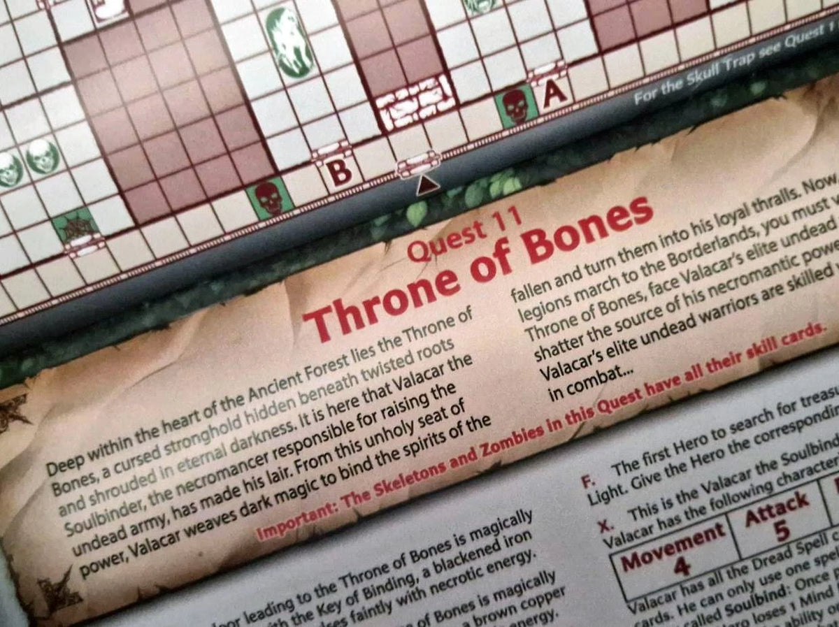 ExtraQuest Whispers of the Undead Army Expansion **ENGLISH ONLY** (Heroquest 2021 Edition)