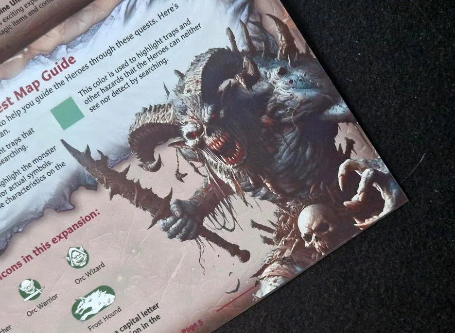 ExtraQuest Talisman of Dread Expansion **ENGLISH ONLY** (Heroquest 2021 Edition)