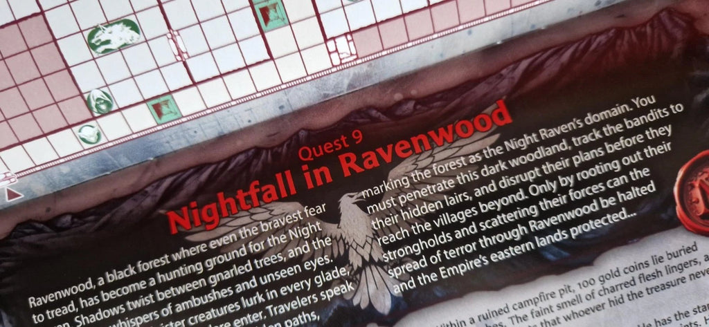 ExtraQuest Brotherhood of the Night Raven **ENGLISH ONLY** (Heroquest 2021 Edition)