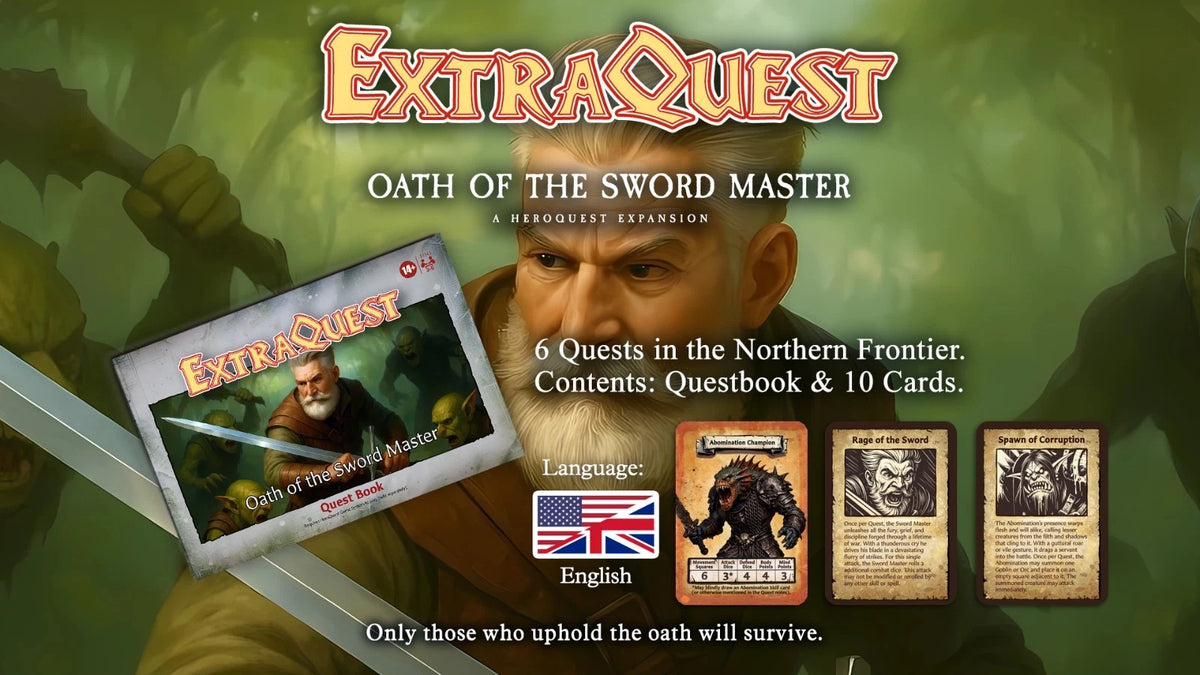 ExtraQuest Oath of the S**** Master **ENGLISH ONLY** (Heroquest 2021 Edition)