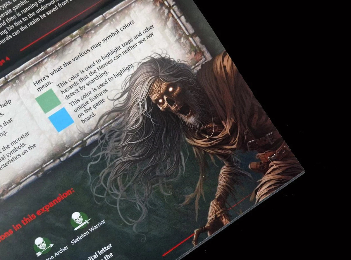 ExtraQuest The Silent Tombs of Draghnar Expansion **ENGLISH ONLY** (Heroquest 2021 Edition)