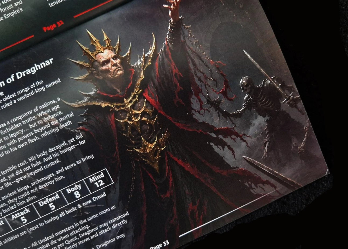 ExtraQuest The Silent Tombs of Draghnar Expansion **ENGLISH ONLY** (Heroquest 2021 Edition)