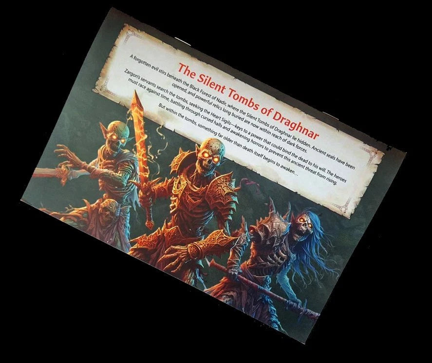 ExtraQuest The Silent Tombs of Draghnar Expansion **ENGLISH ONLY** (Heroquest 2021 Edition)