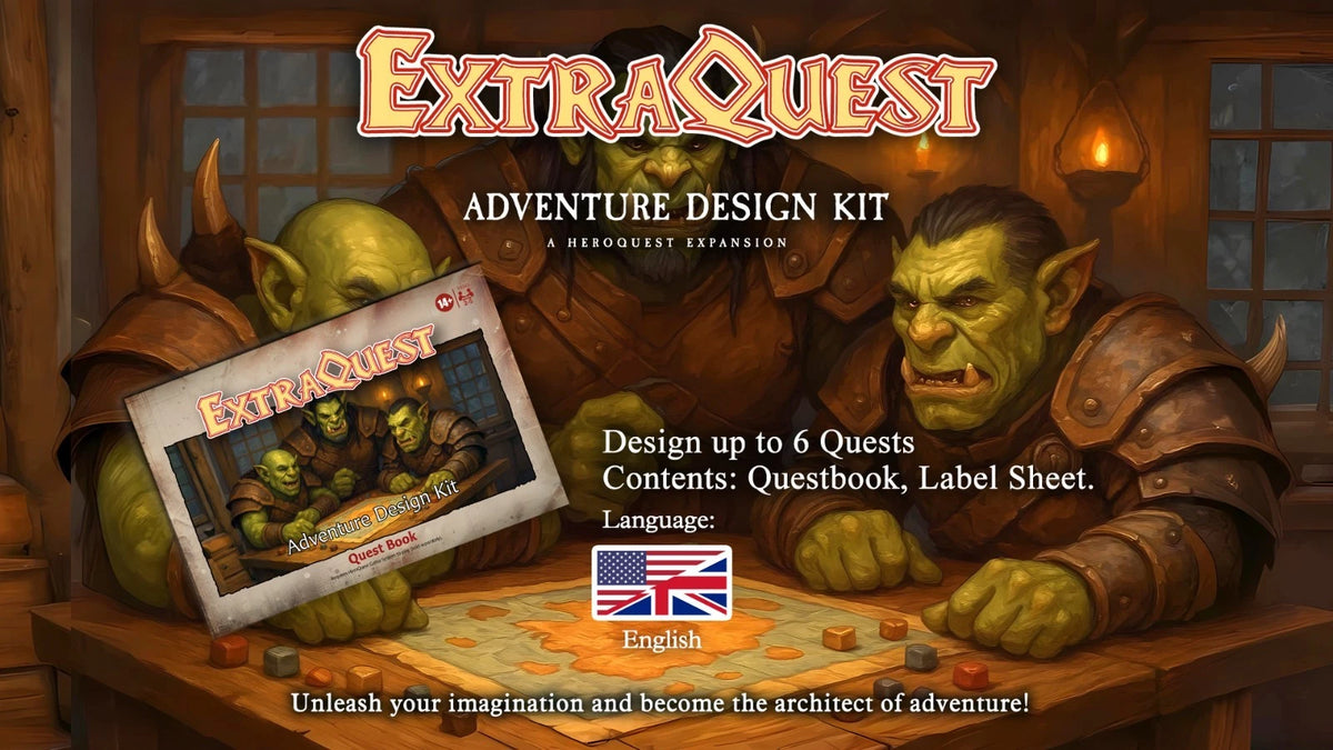 ExtraQuest Adventure Design Kit Expansion **ENGLISH ONLY** (Heroquest 2021 Edition)