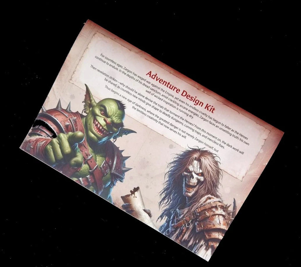 ExtraQuest Adventure Design Kit Expansion **ENGLISH ONLY** (Heroquest 2021 Edition)