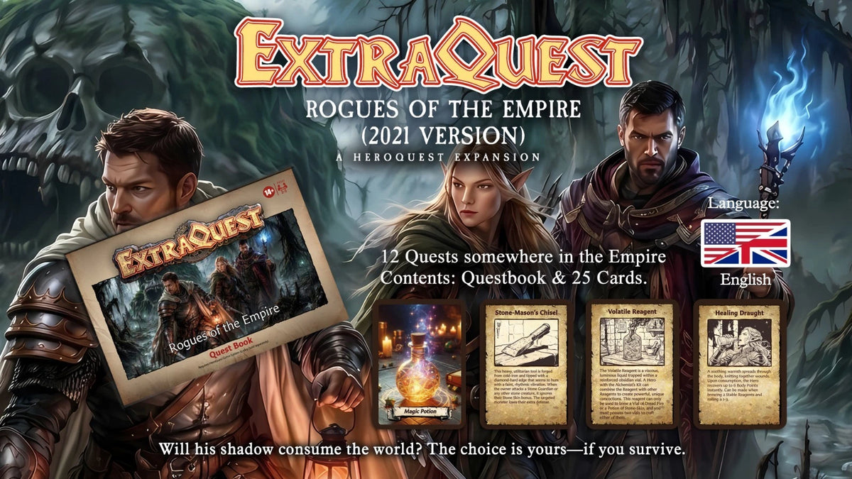 ExtraQuest Rogues of the Empire Expansion **ENGLISH ONLY** (Heroquest 2021 Edition)