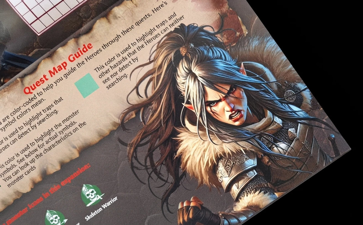 ExtraQuest Wrath of the Dark Mage Expansion **ENGLISH ONLY** (Heroquest 2021 Edition)