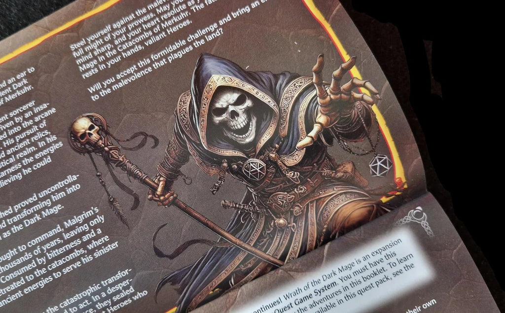 ExtraQuest Wrath of the Dark Mage Expansion **ENGLISH ONLY** (Heroquest 2021 Edition)