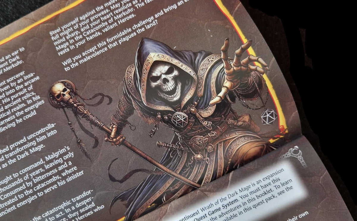 ExtraQuest Wrath of the Dark Mage Expansion **ENGLISH ONLY** (Heroquest 2021 Edition)