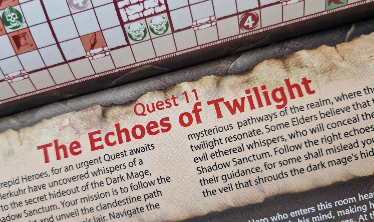 ExtraQuest Wrath of the Dark Mage Expansion **ENGLISH ONLY** (Heroquest 2021 Edition)