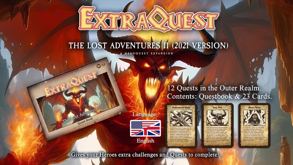 ExtraQuest The Lost Adventures II **ENGLISH ONLY** (Heroquest 2021 Edition)